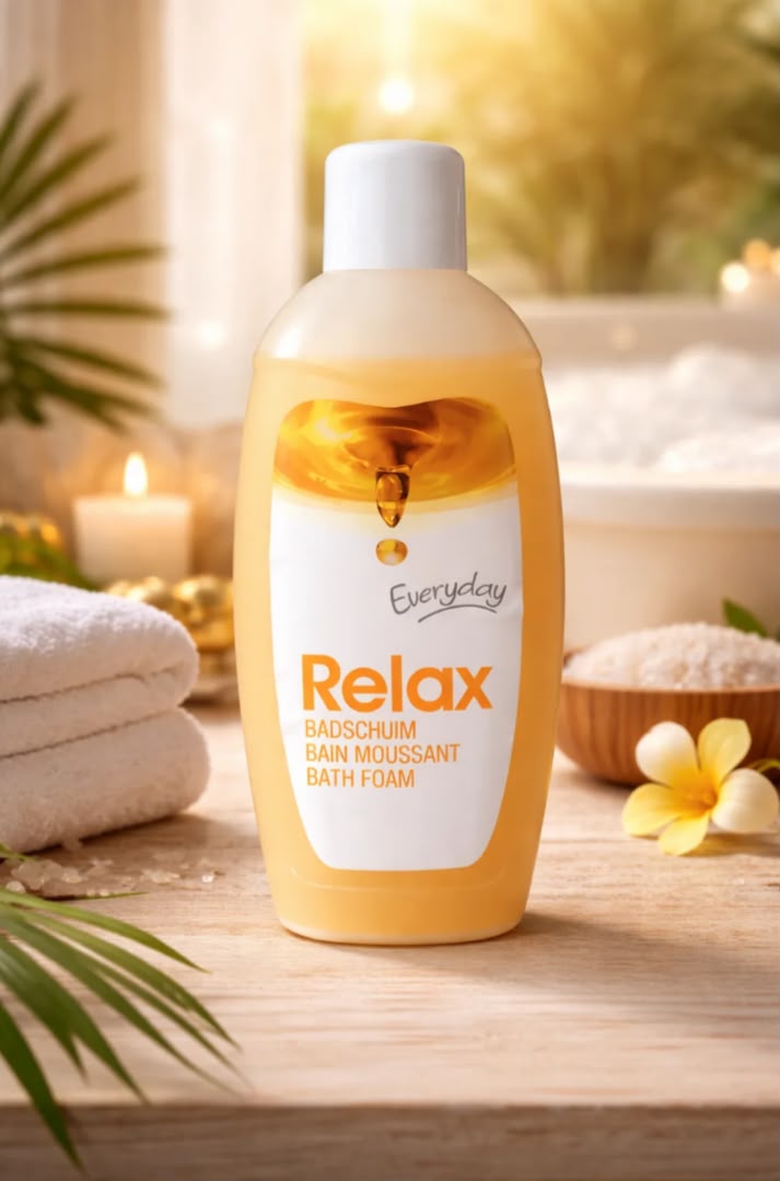 Everyday relax bath foam