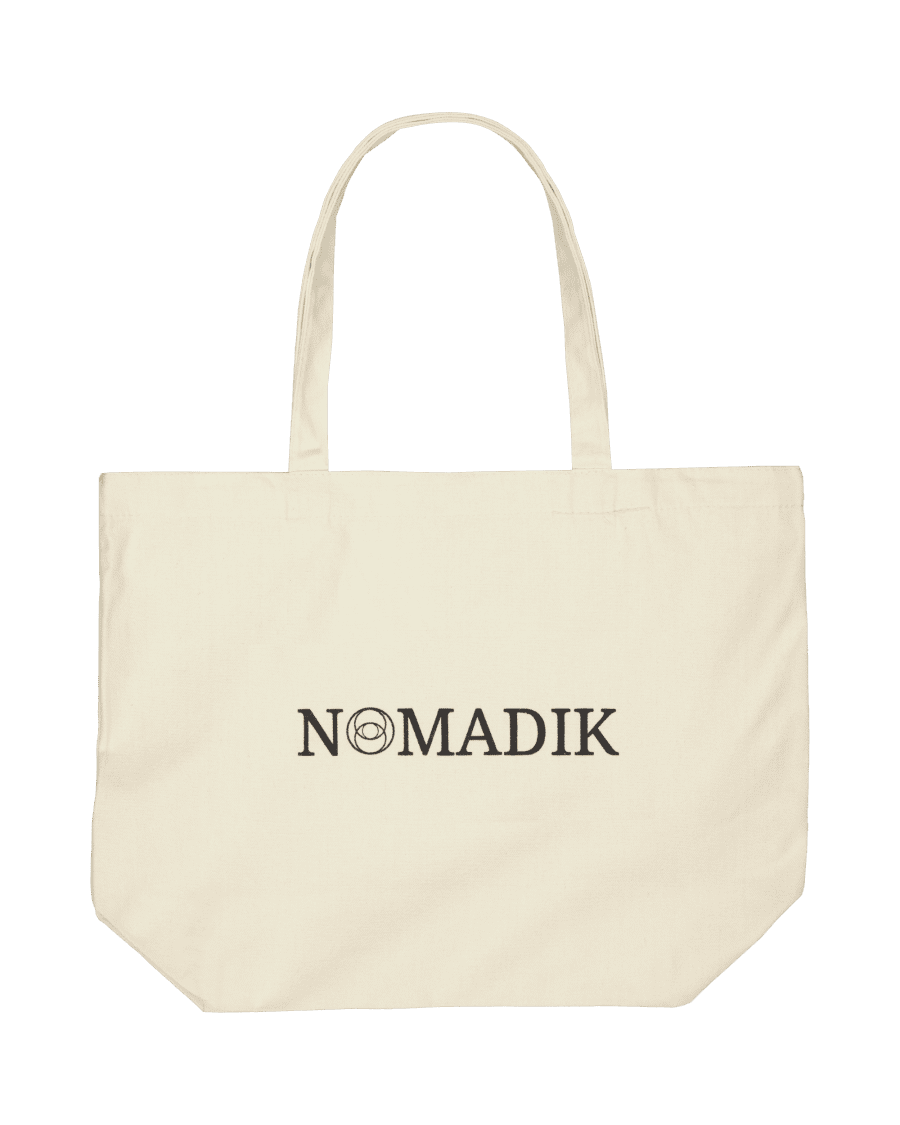 NDK Bag Stofftasche mit Nomadik-Logo, Frontansicht