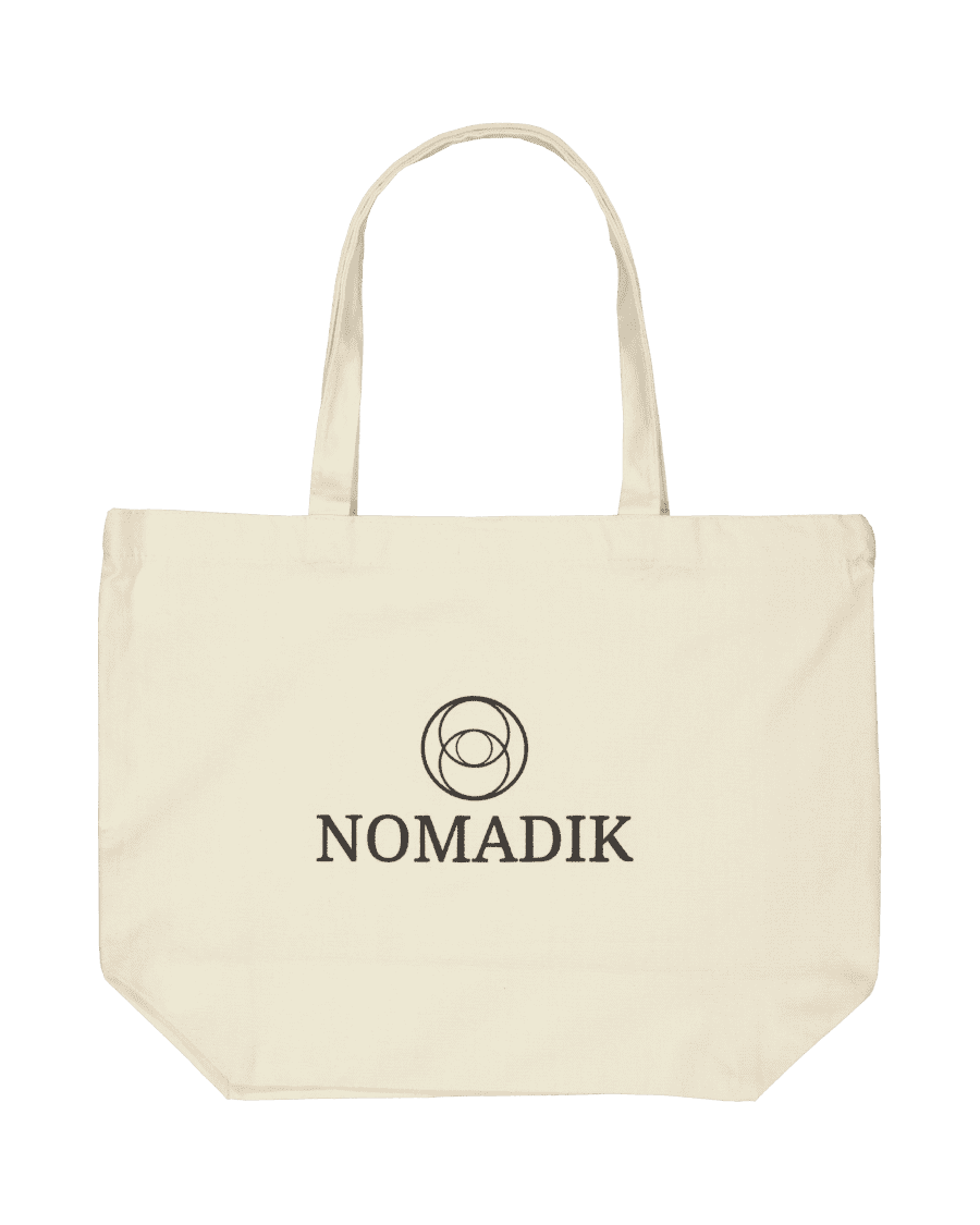 NDK Bag Stofftasche, Detailaufnahme des Logos