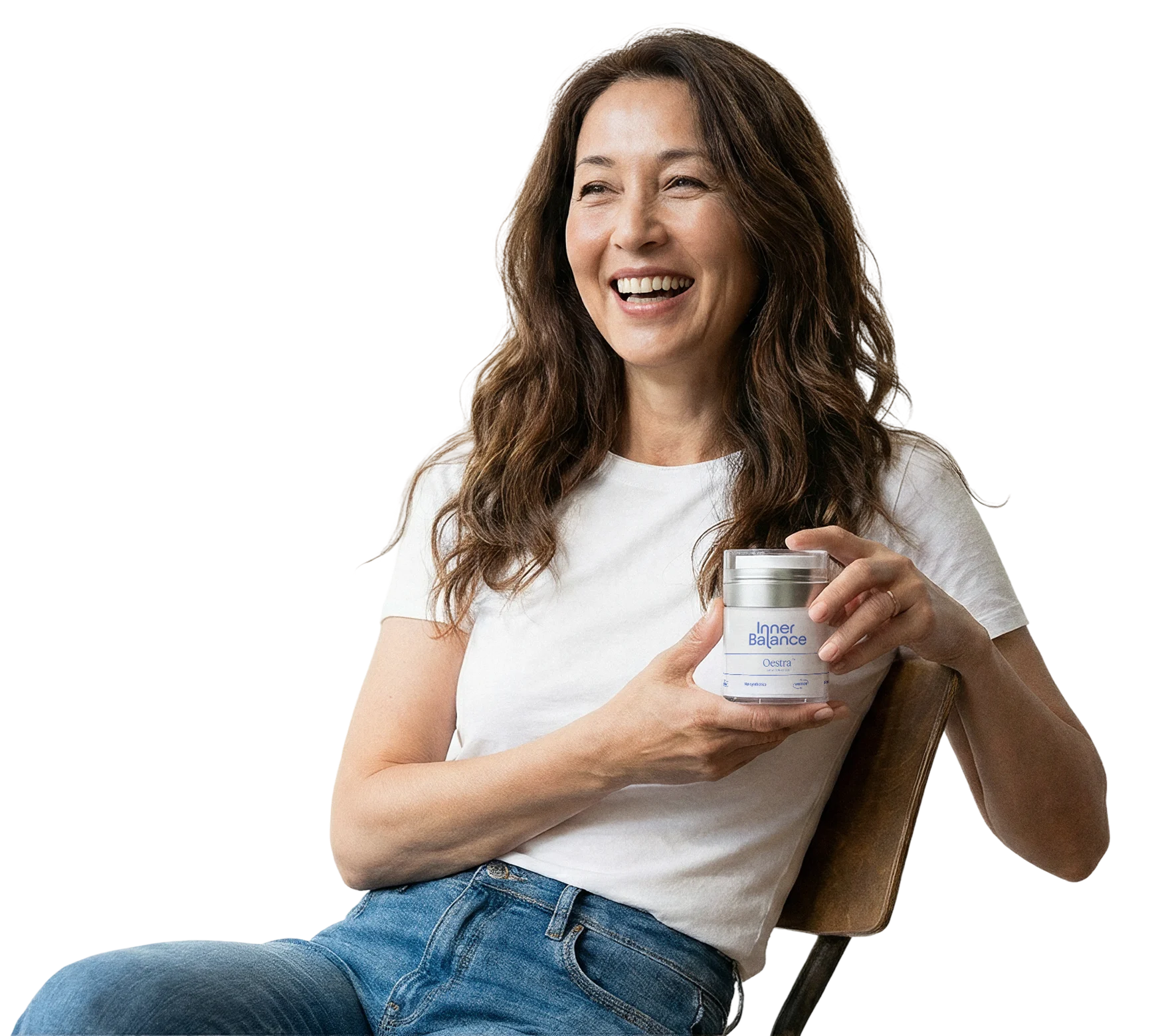 Woman with Vivia cream