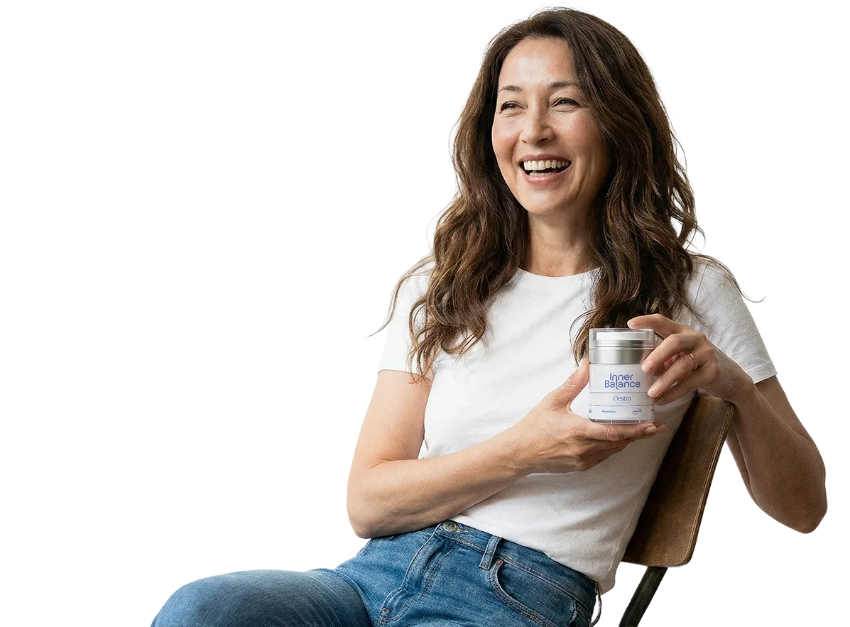 Woman with Vivia cream