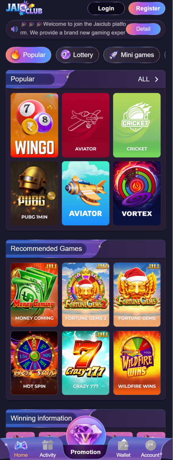 Jai Club App Full Features Walkthrough