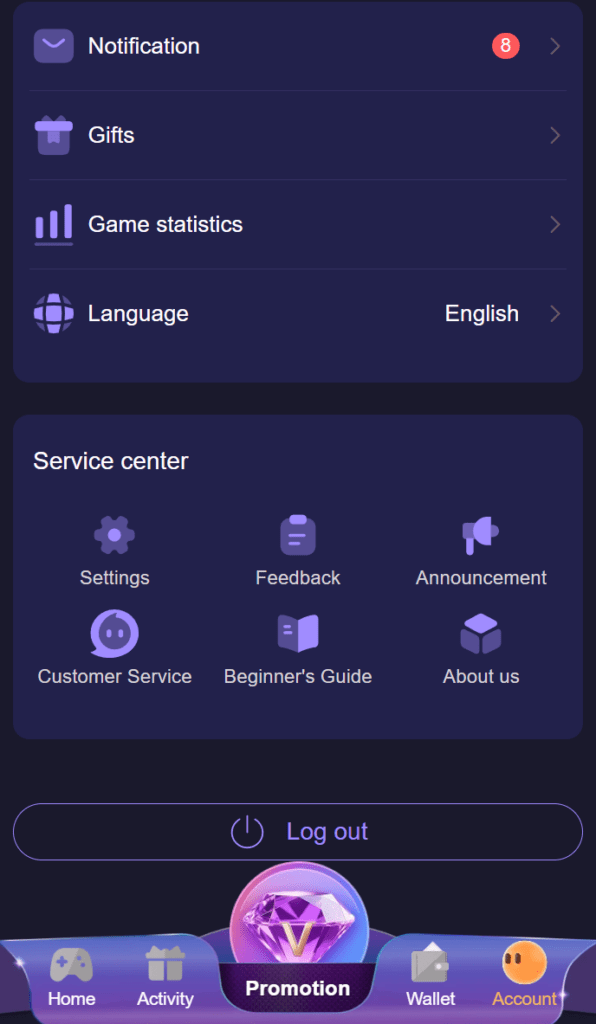 Jai Club customer support contact screen
