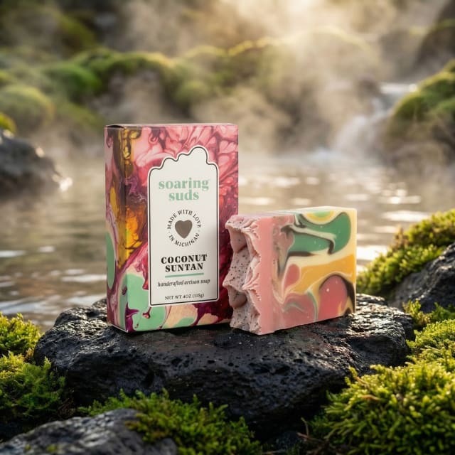 Coconut Suntan Artisan Soap