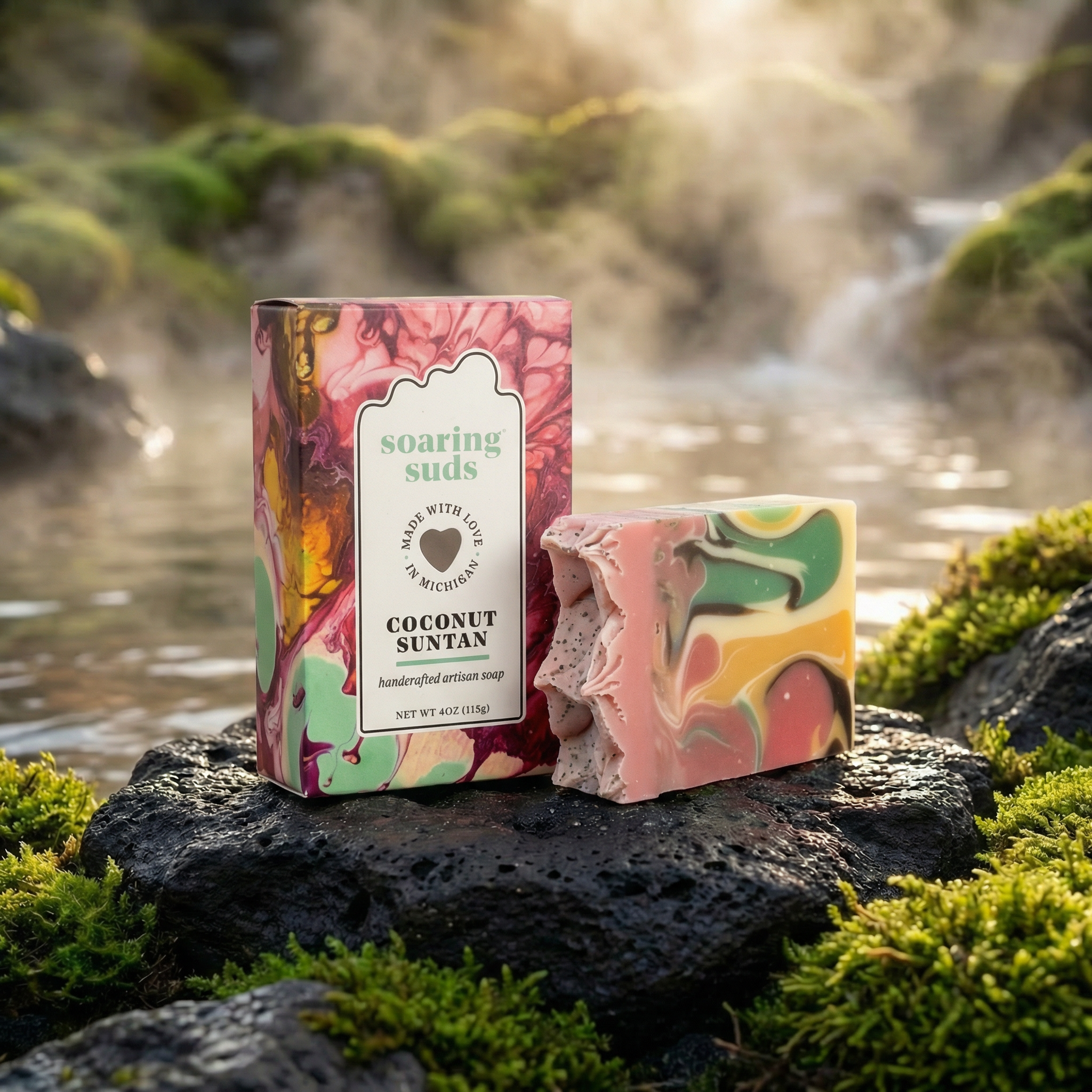 Coconut Suntan Artisan Soap