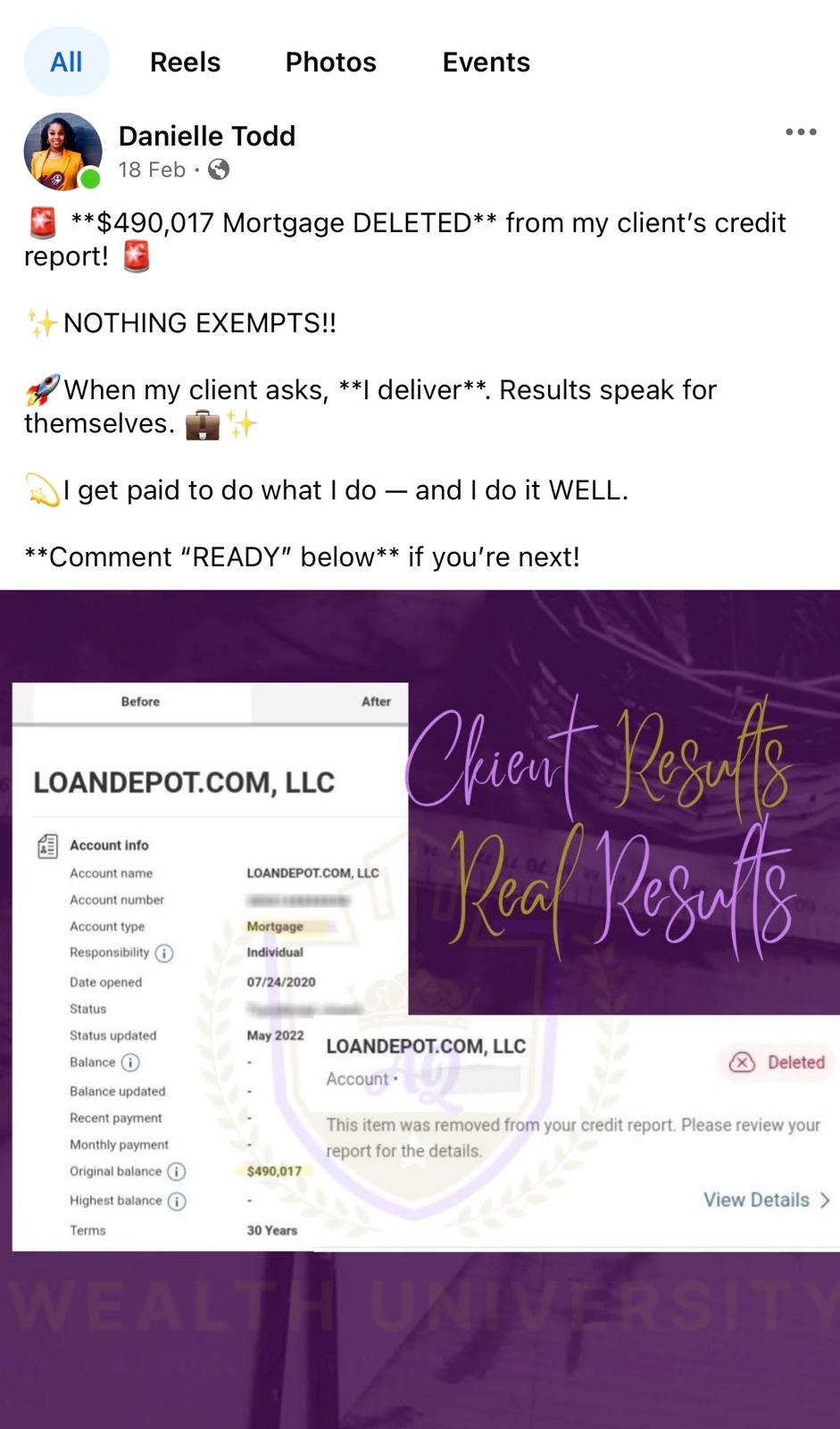 Client review