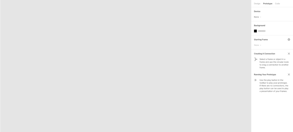 Blank canvas on Figma.