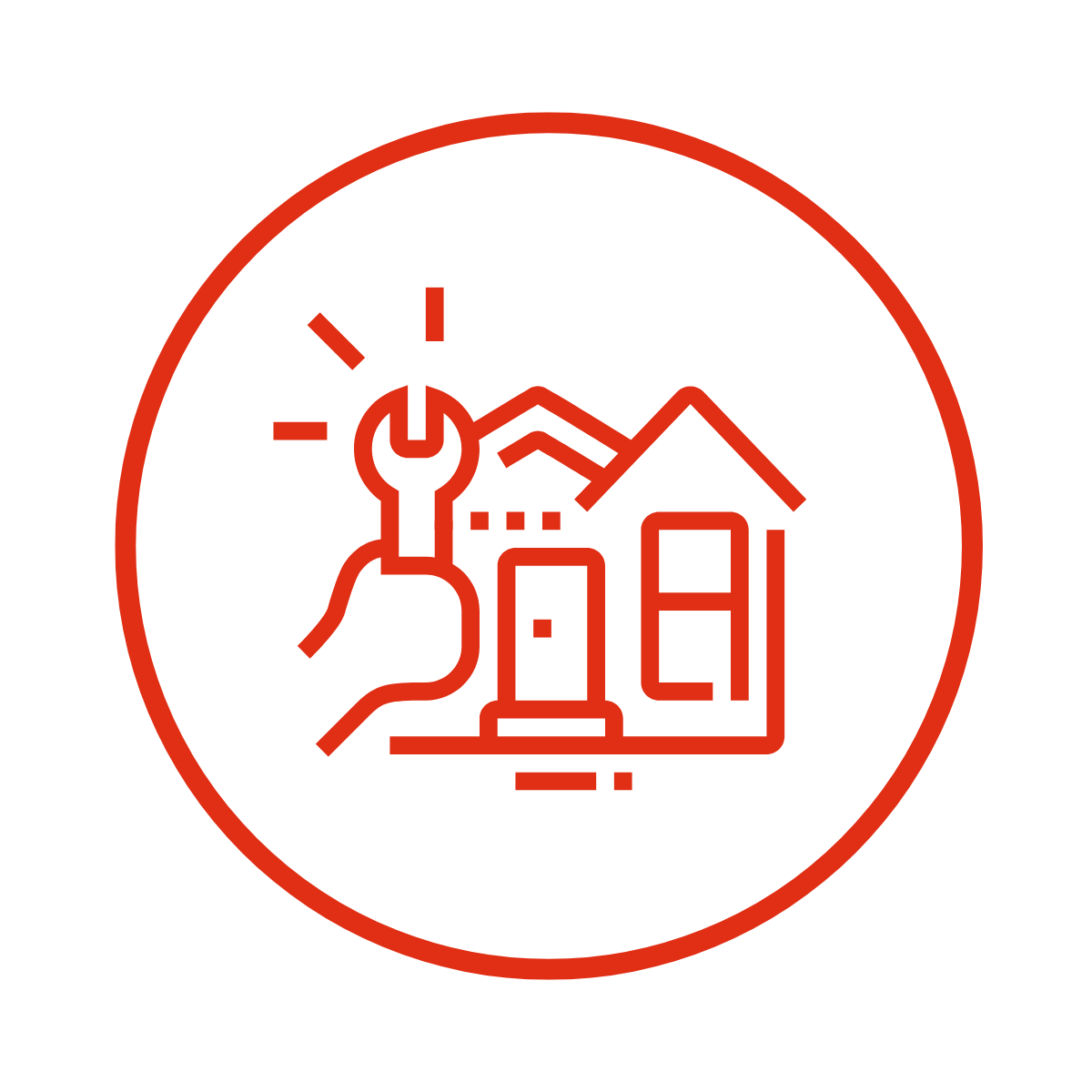icono de reparaciones inesperadas