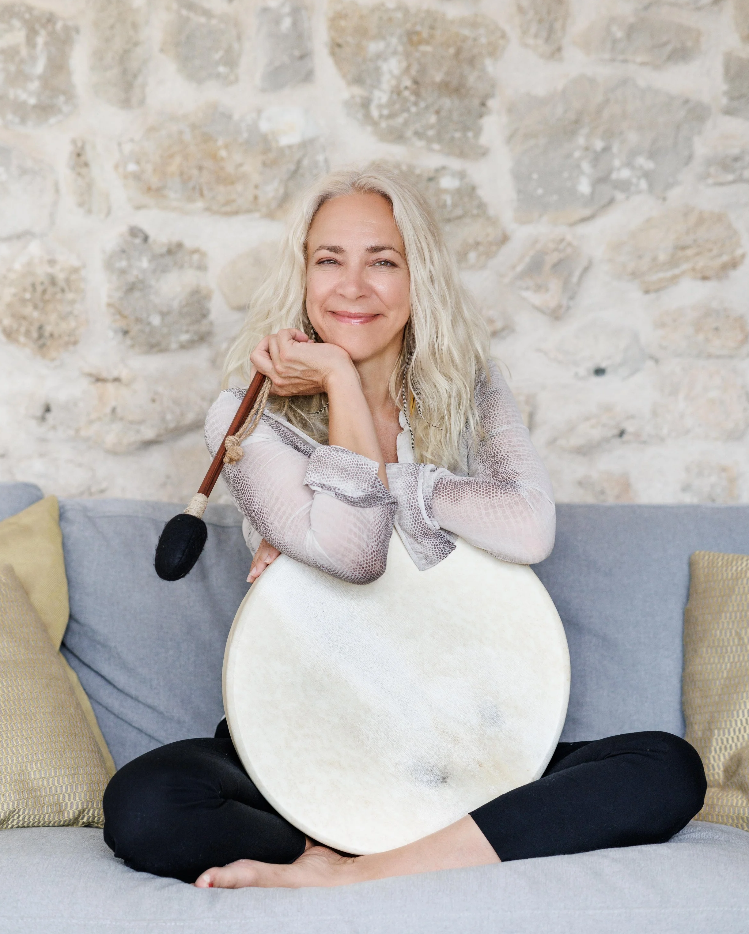 Vanja with drum