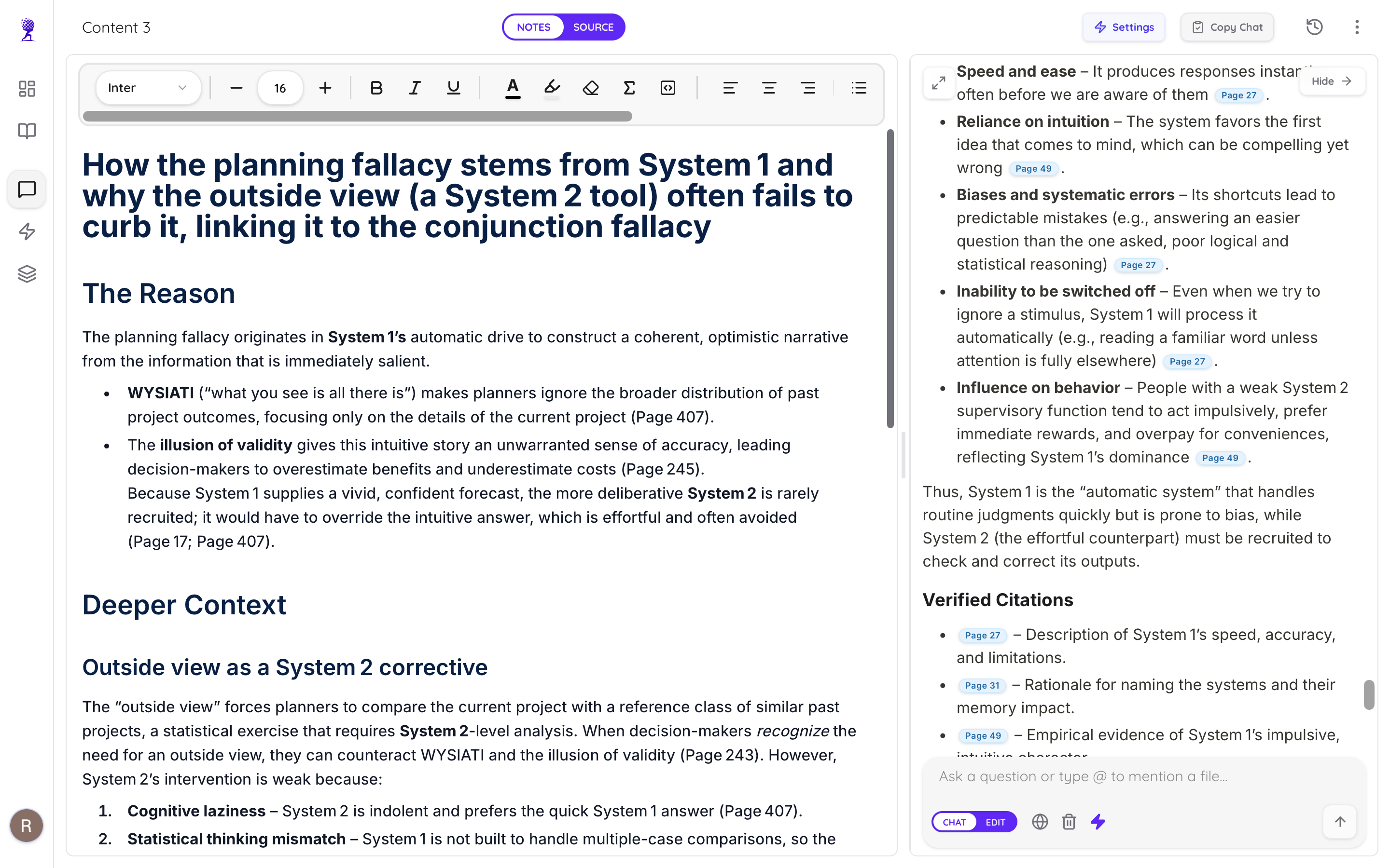 Notes, flashcards, and quizzes generated from one PDF