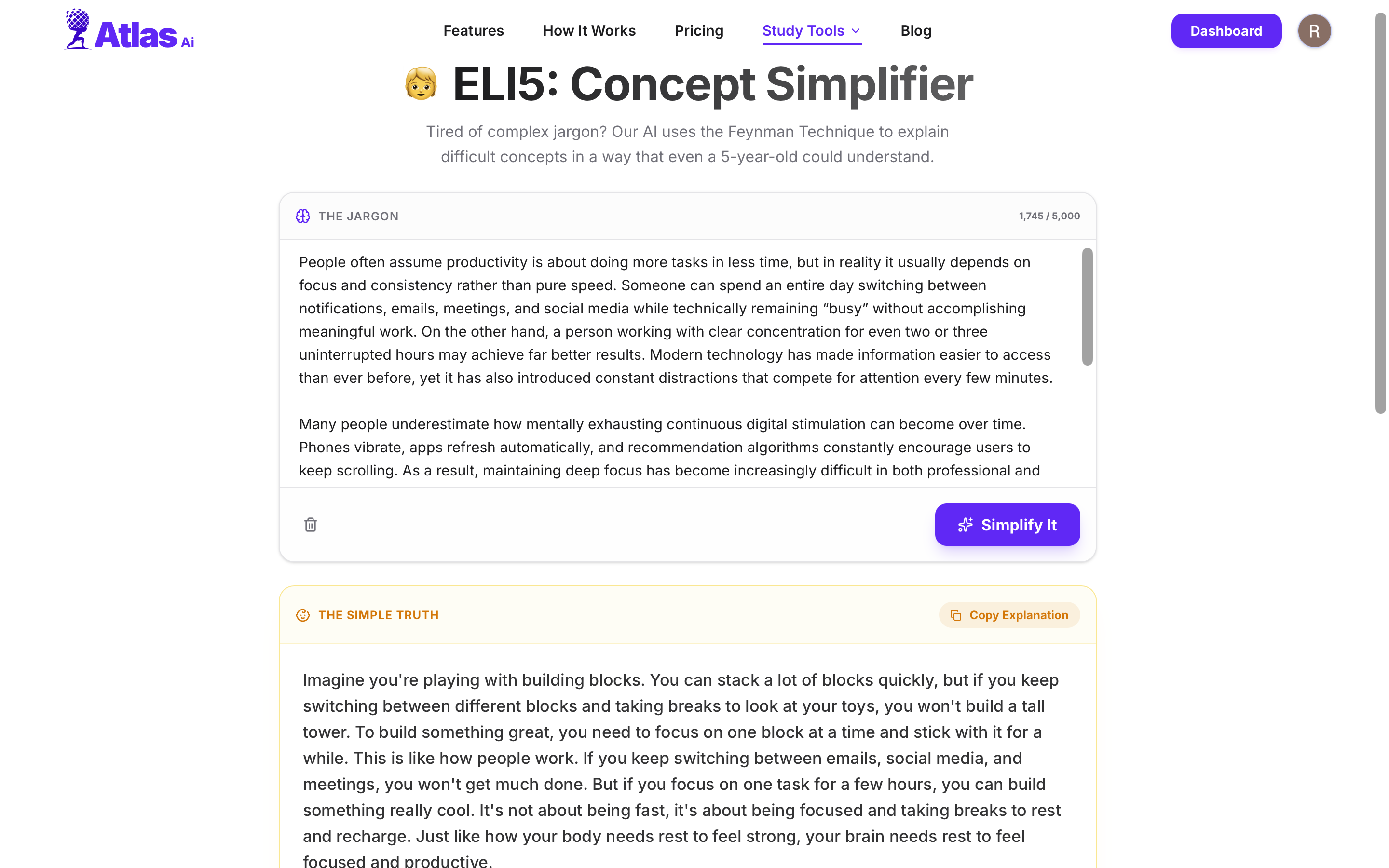 ELI5 Explainer — complex topics made simple