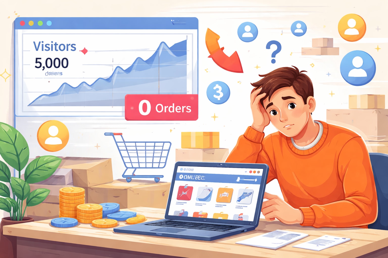 Views But No Orders? Fix Your Low Conversion Today!