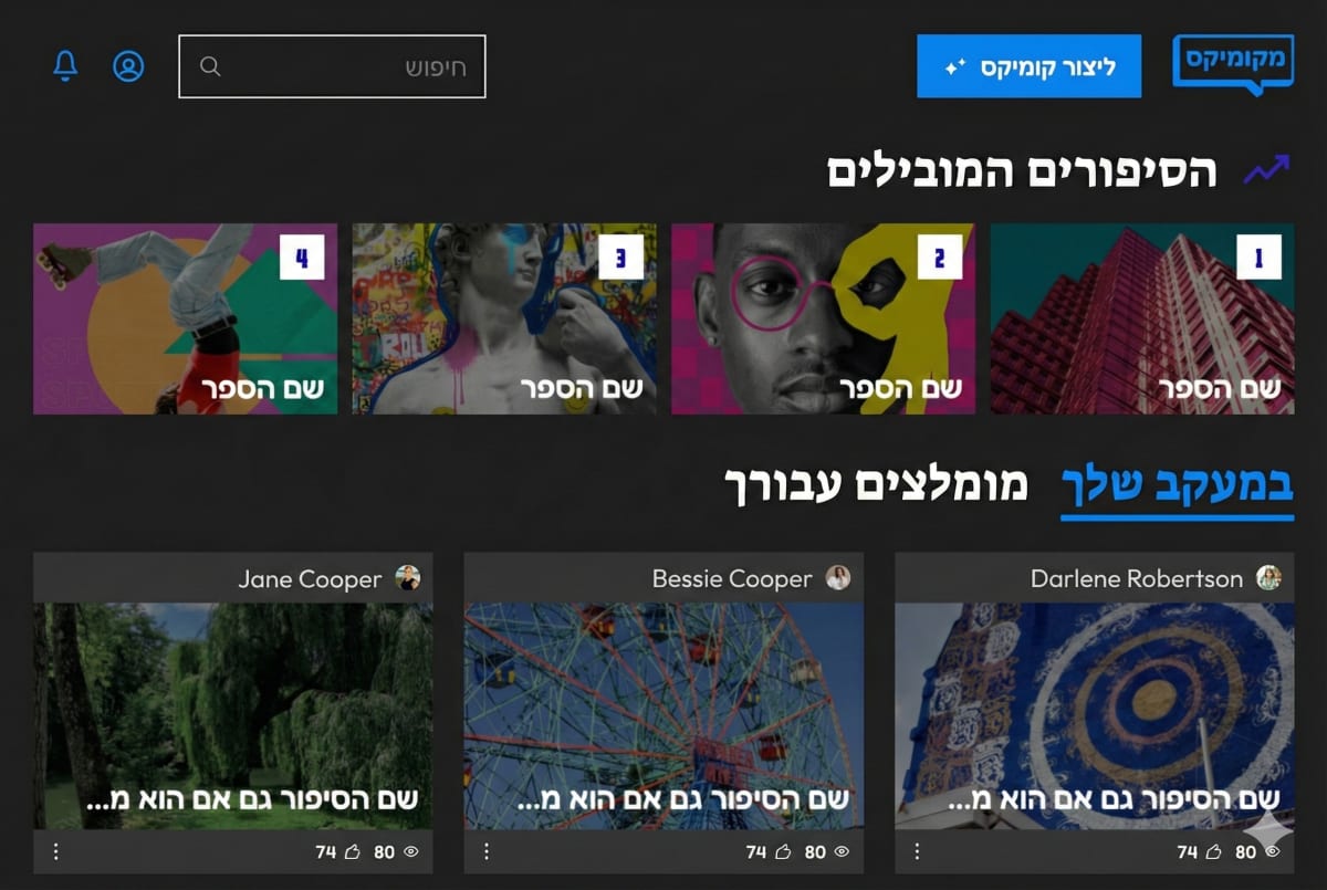 MeComics AI Platform