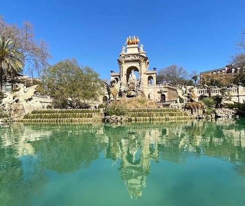 Cascada del Parque de la Ciudadela
