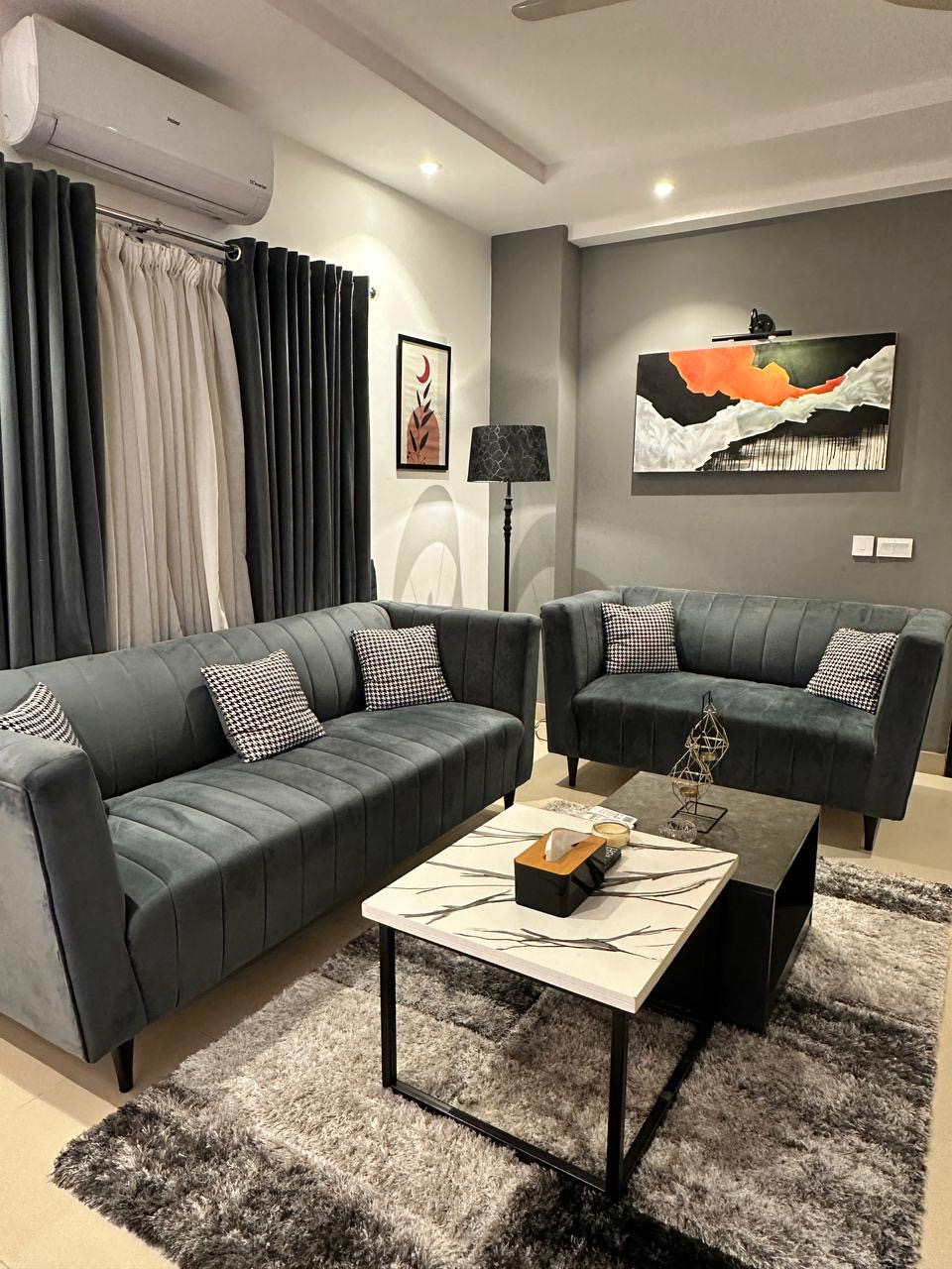Luxury 2-Bed Furnished Apartment for Rent in Cube Apartments, Bahria Enclave Islamabad
