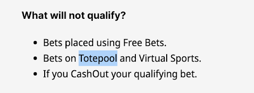 Bet Bonus terms and conditions 3