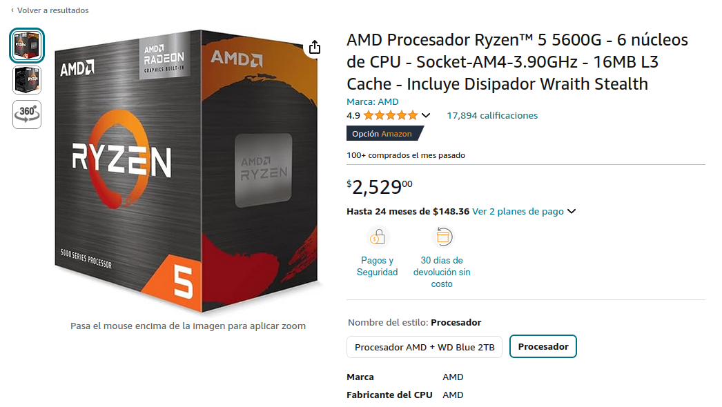 AMD Ryzen 5 5600G