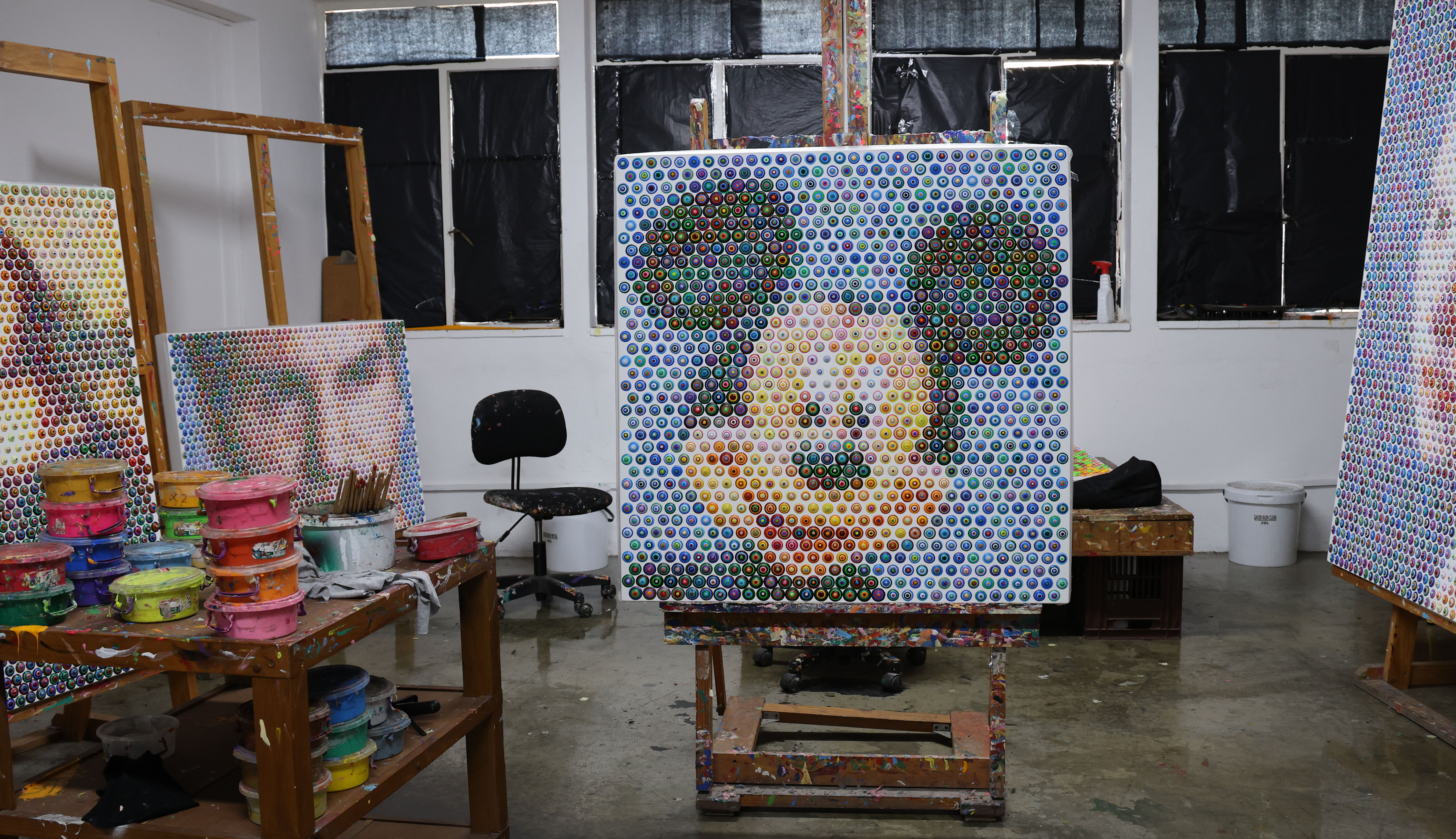 Original Mickey Mouse painting by Gavin Rain