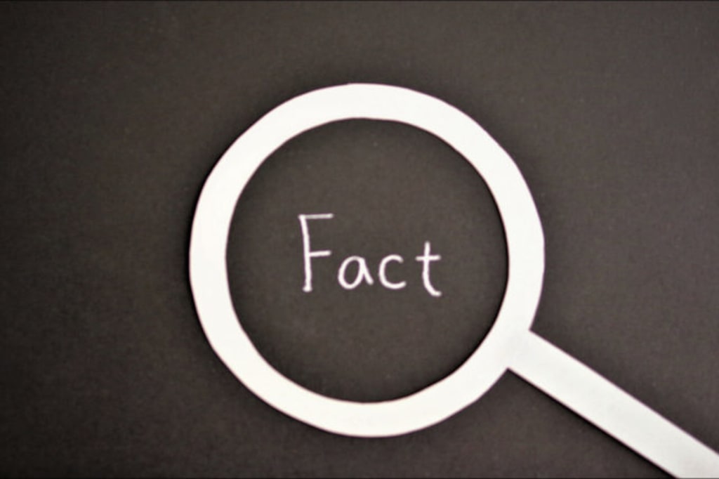 黒板に書かれたFact