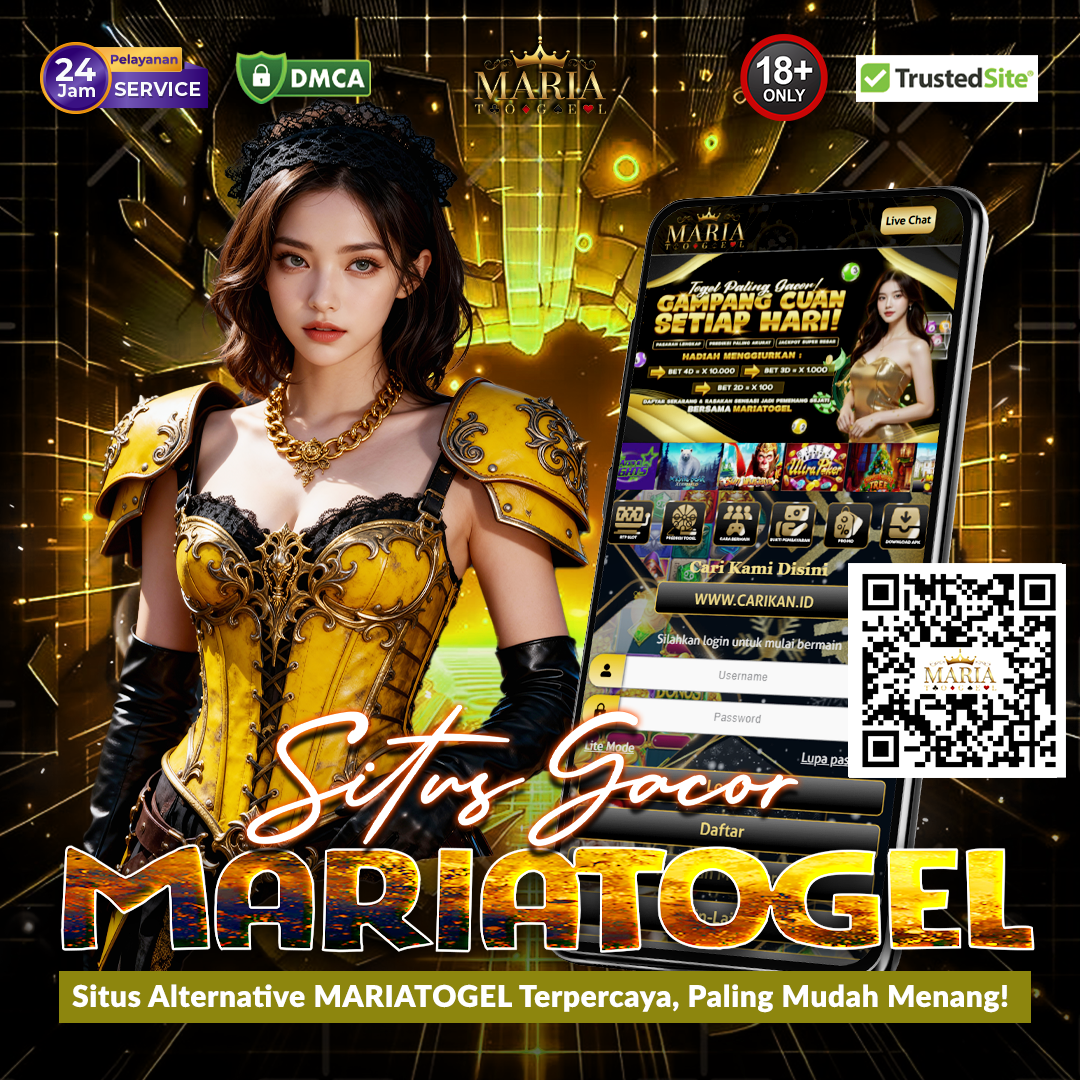 MARIATOGEL menyediakan layanan bandar togel dan slot gacor dengan RTP tinggi dan fitur anti zonk. Dengan sistem aman dan peluang jackpot harian lebih besar, pemain dapat menikmati permainan yang stabil dan menguntungkan. image 1