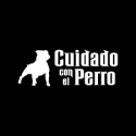 Cuidado con el perro