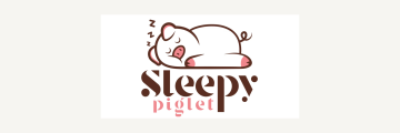 Sleepy Piglet logo