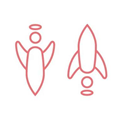 Angel and Rocket Coupons Logo