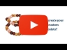 Colorations® Natural Tones Wooden Beads Bracelets - 12 Kits