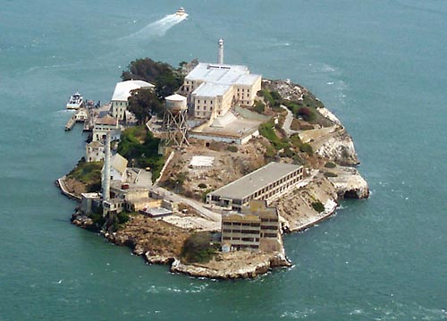 Alcatraz Aerial View