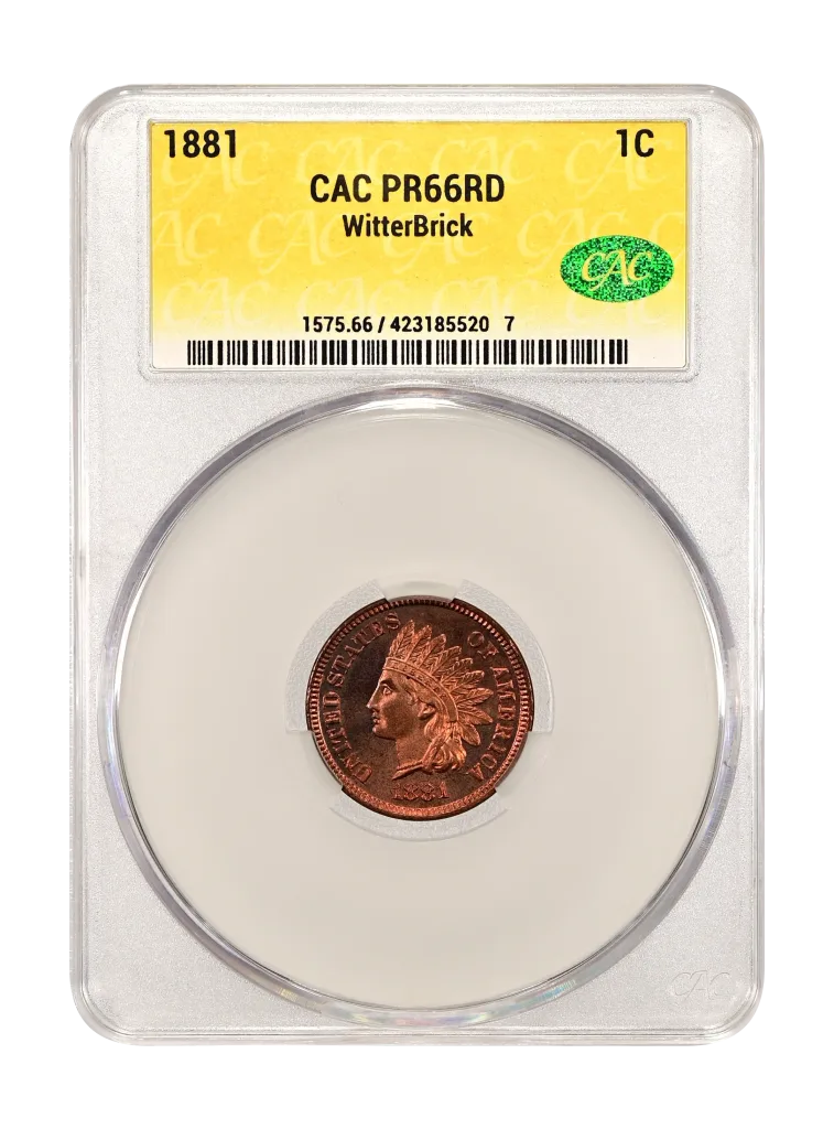 1881 1c RD (Proof)