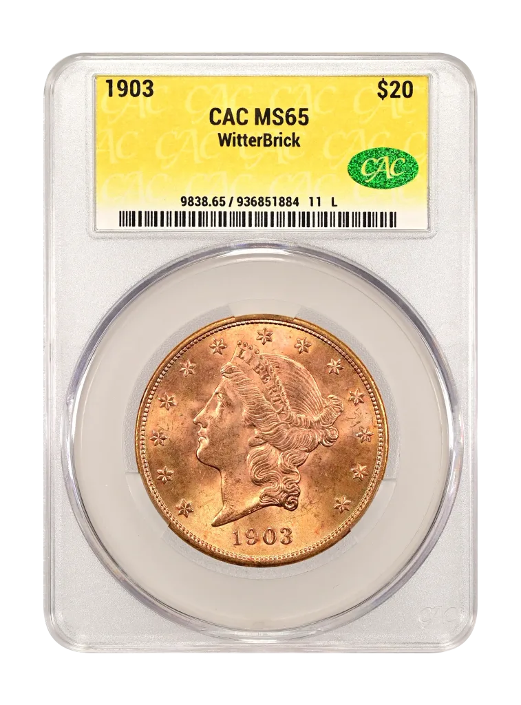1903 $20 Liberty Gold – Type 3 - WitterBrick #936851884