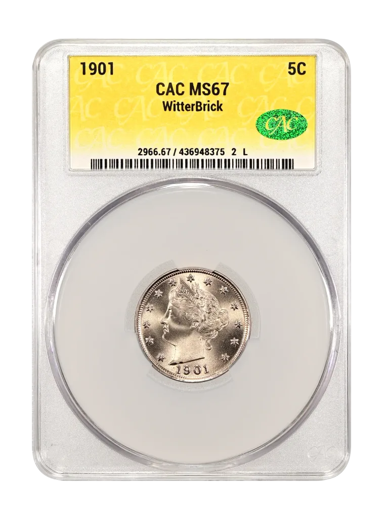 1901 V-Nickels - WitterBrick #436948375