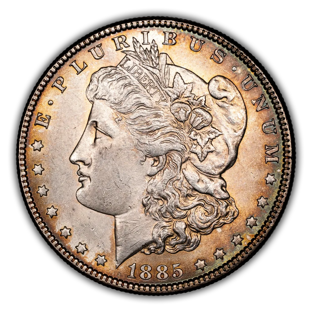 1885 One Dollar MS Values | Greysheet