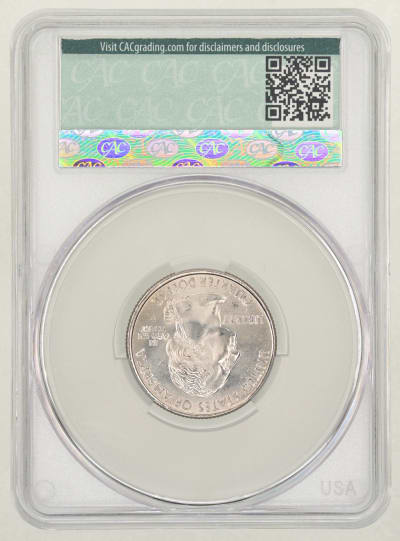 CAC Grading Coin Reverse