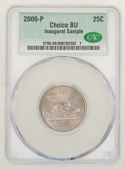 CAC Grading Coin Obverse