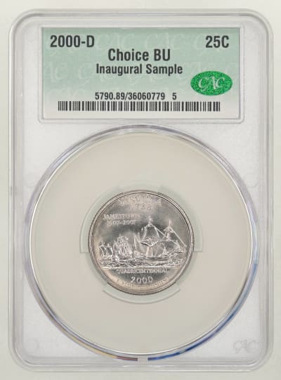 CAC Grading Coin Obverse