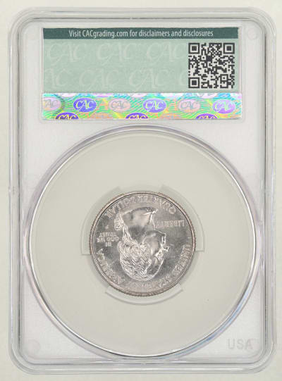 CAC Grading Coin Reverse