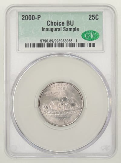 CAC Grading Coin Obverse