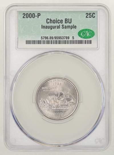 CAC Grading Coin Obverse