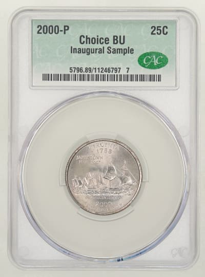 CAC Grading Coin Obverse
