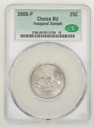 CAC Grading Coin Obverse