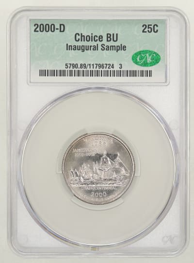 CAC Grading Coin Obverse