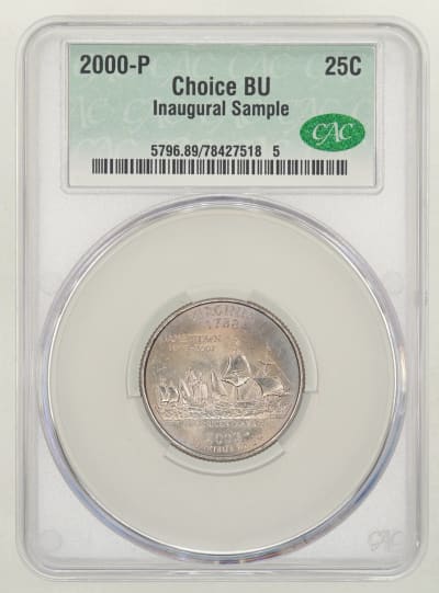 CAC Grading Coin Obverse