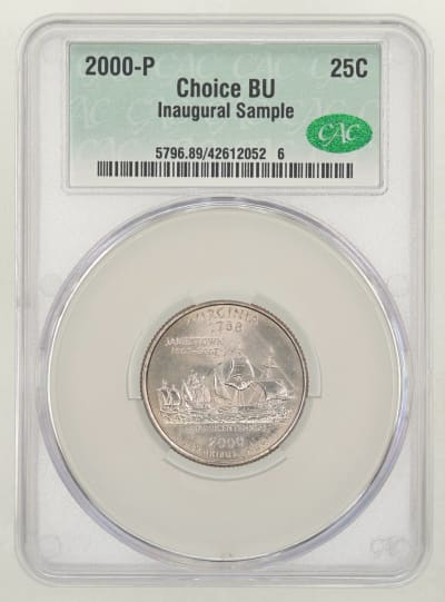 CAC Grading Coin Obverse