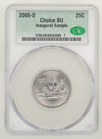 CAC Grading Coin Obverse