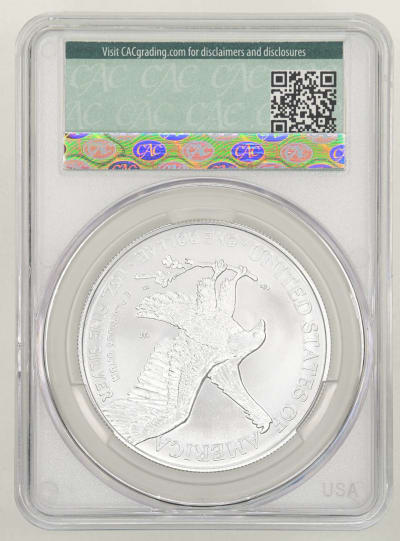 CAC Grading Coin Reverse