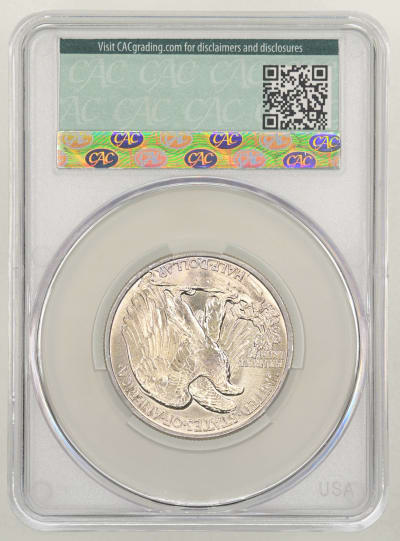 CAC Grading Coin Reverse