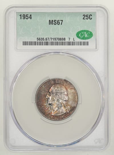 CAC Grading Coin Obverse