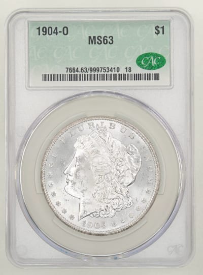 CAC Grading Coin Obverse