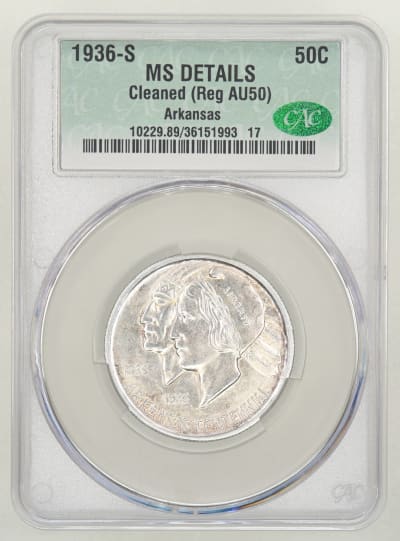 CAC Grading Coin Obverse